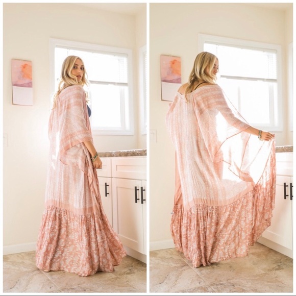 The PAISLEY Print Yukata Duster - Picture 5 of 8